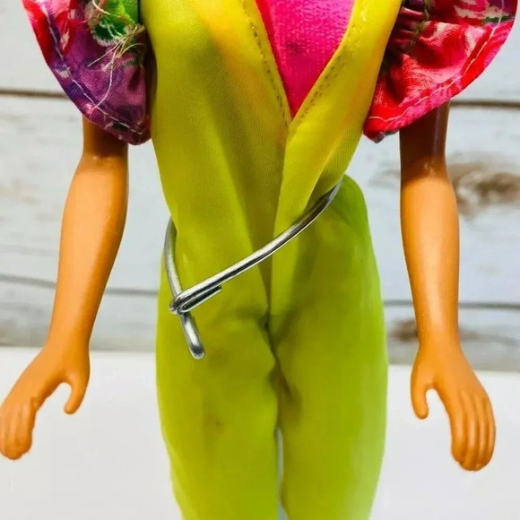 MATTEL BARBIE Brown Hair Brown Eyes Two Piece Body Suit 12" Tall - Picture 6 of 11